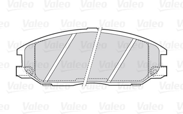 Brake Pad Set, disc brake ESSENTIAL 301505 - image 2