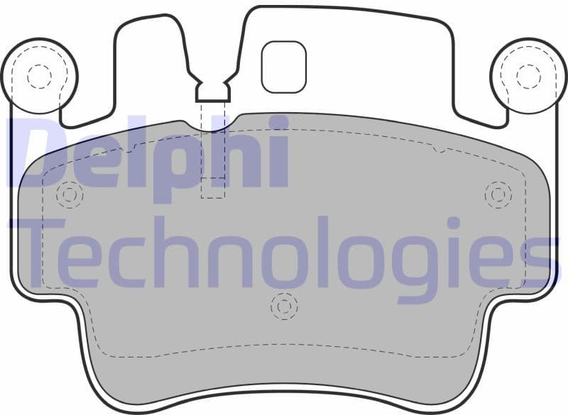 Brake Pad Set, disc brake LP1996