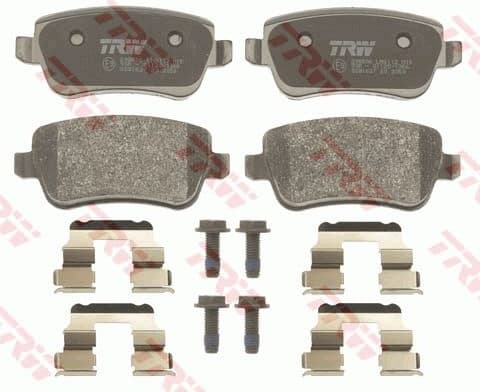 Brake Pad Set, disc brake COTEC GDB1637 - image 3