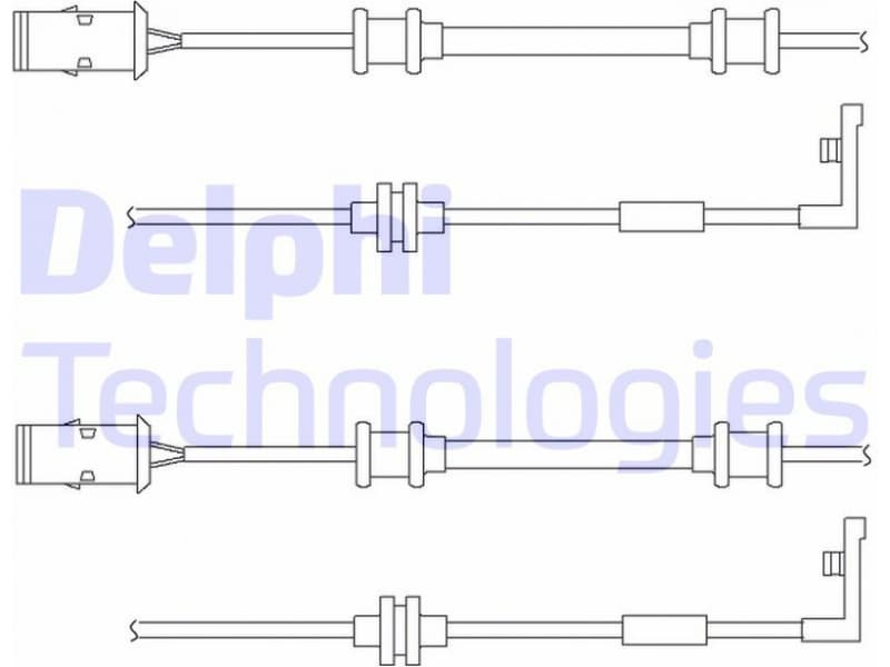 Warning Contact, brake pad wear LZ0152