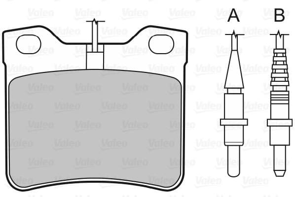 Brake Pad Set, disc brake 598295 - image 2