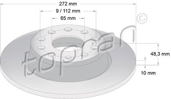Brake Disc COATED 114 027