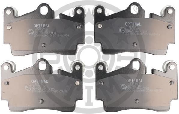 Brake Pad Set, disc brake BP-12186