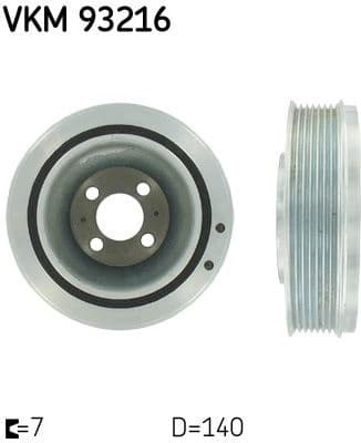 Pulley crankshaft VKM93216 - image 2