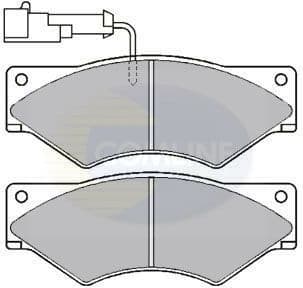 Brake Pad Set, disc brake CBP9045 - image 2