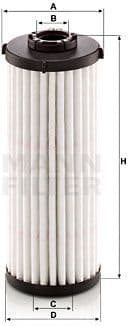 Hydraulic Filter, automatic transmission H6031Z