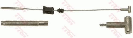 Cable Pull, parking brake GCH1904 - image 2
