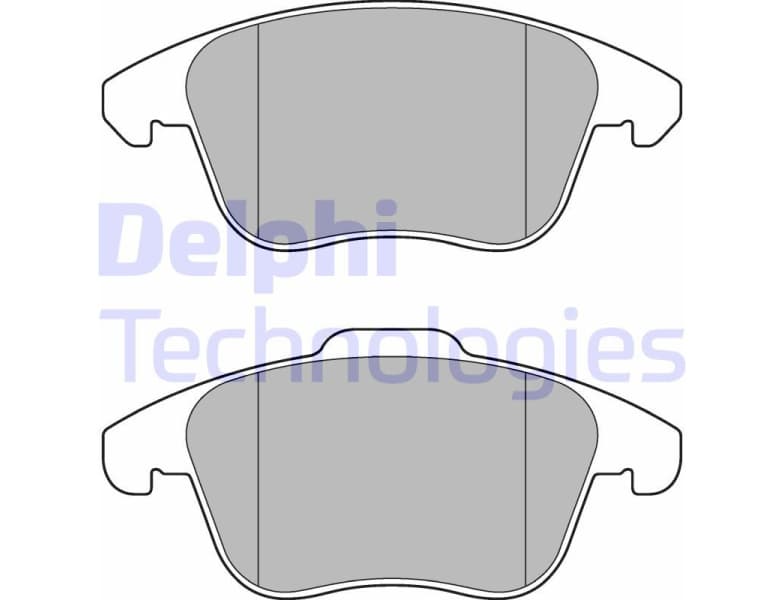 Brake Pad Set, disc brake LP3175