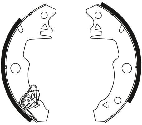 Brake Shoe Set GS8319 - image 4