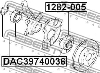 Wheel Hub 1282-005 - image 2