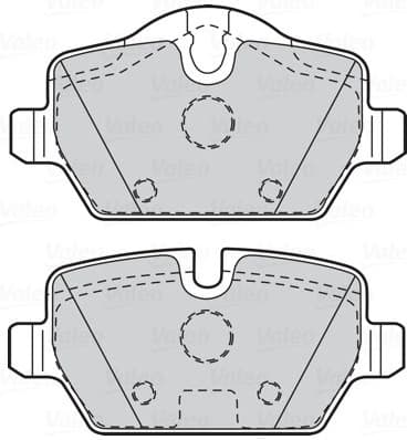 Brake Pad Set, disc brake ESSENTIAL 302051 - image 2