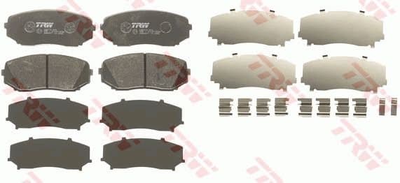 Brake Pad Set, disc brake COTEC GDB3471 - image 4
