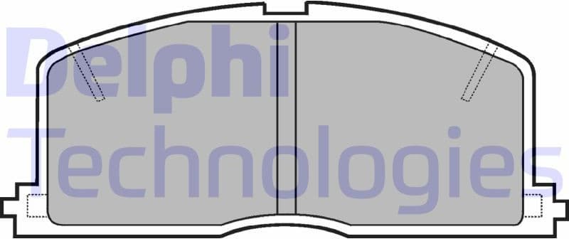 Brake Pad Set, disc brake LP460