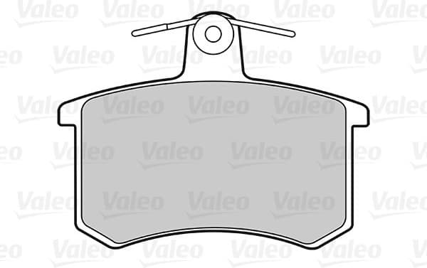 Brake Pad Set, disc brake ESSENTIAL 301125 - image 2