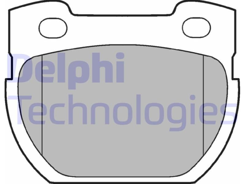Brake Pad Set, disc brake LP777