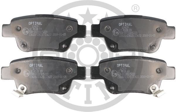 Brake Pad Set, disc brake BP-12429