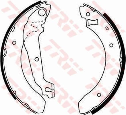 Brake Shoe Set GS6207 - image 2