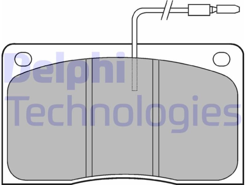 Brake Pad Set, disc brake LP568