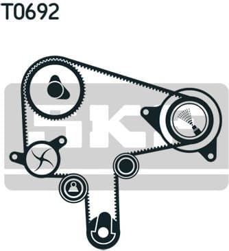 Timing Belt Kit VKMA 94919 - image 4