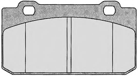 Brake pads rear HANZE HBP979 - image 2