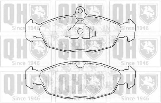 Brake pads front HANZE HBP732 - image 2