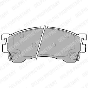 Brake pads front HANZE HBP950 - image 2