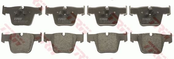 Brake Pad Set, disc brake COTEC GDB1674 - image 4