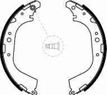 Brake Shoe Set GS8501 - image 3