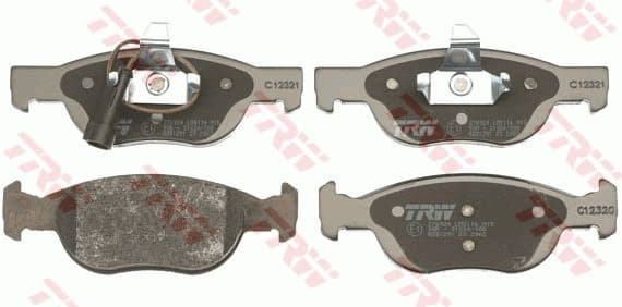 Brake Pad Set, disc brake COTEC GDB1291 - image 4