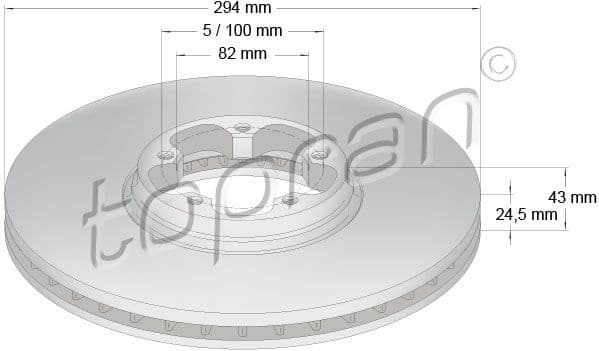 Brake Disc 302 087