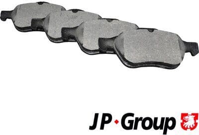Brake Pad Set, disc brake JP 4363600610
