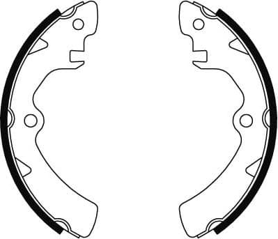 Brake Shoe Set GS8195 - image 3