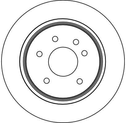 Brake Disc DF4094 - image 4