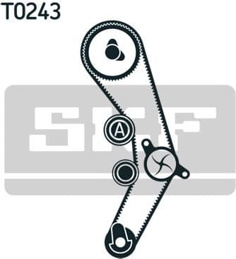 Timing belt kit VKMA01135 - image 2