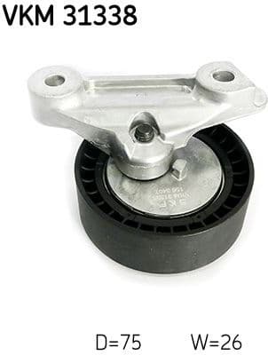 Belt Tensioner, V-ribbed belt VKM 31338 - image 3