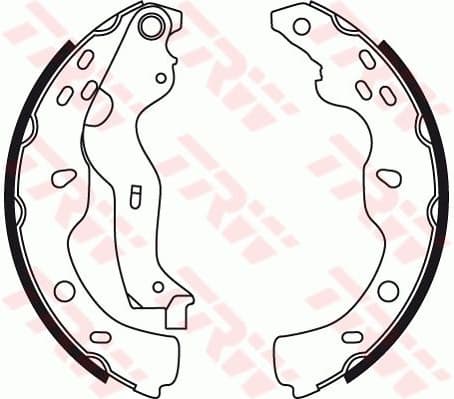 Brake Shoe Set GS8743 - image 3