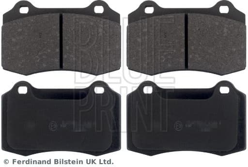 Brake Pad Set, disc brake ADJ134232