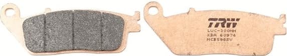 Brake Pad Set, disc brake Sinter Street MCB598SV - image 2