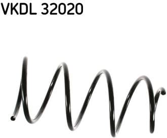 Suspension Spring VKDL 32020 - image 2