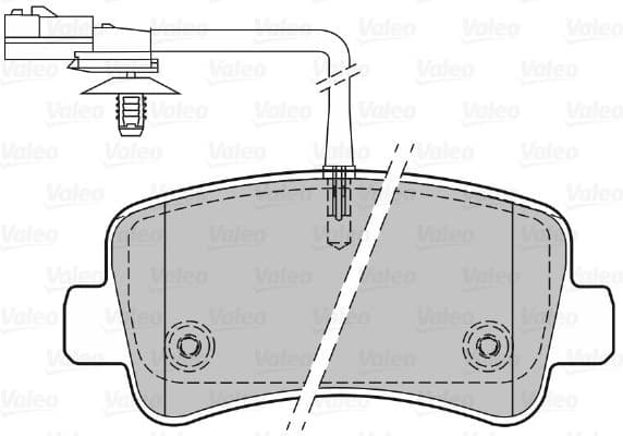 Brake Pad Set, disc brake 601151 - image 2