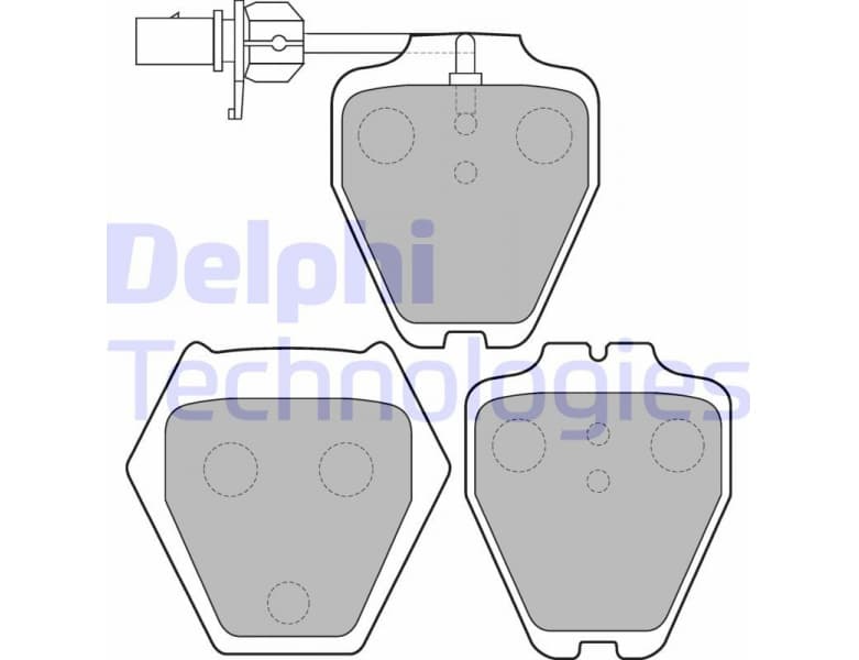 Brake Pad Set, disc brake LP1703