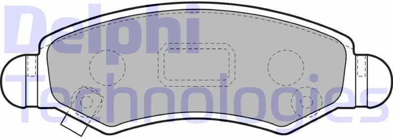 Brake Pad Set, disc brake LP1919