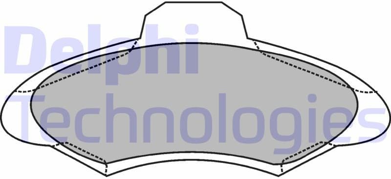 Brake Pad Set, disc brake LP1139