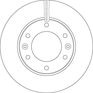 Brake Disc DF6446 - image 2