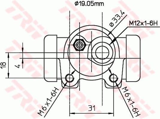 Wheel Brake Cylinder BWD129 - image 4
