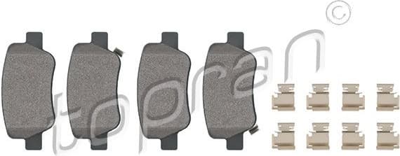 Brake Pad Set, disc brake 624 517