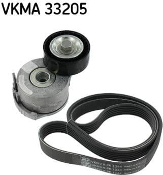 V-ribbed Belt Set VKMA33205 - image 2