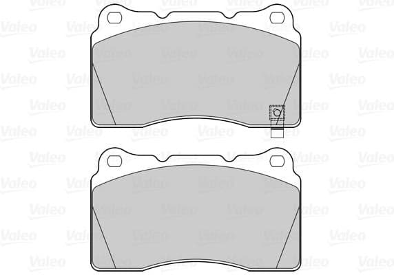 Brake Pad Set, disc brake ESSENTIAL 302295 - image 2