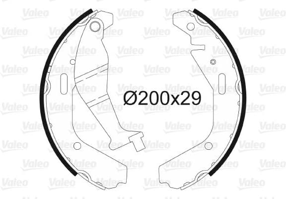 Brake Shoe Set 564102