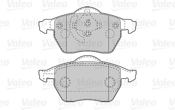 Brake Pad Set, disc brake ESSENTIAL 301008 - image 2